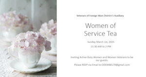 Women of service tea